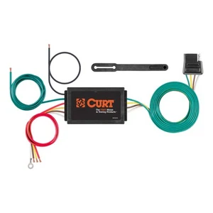 Convertidor de luz trasera de remolque de empalme de 3 a 2 hilos eléctrico Curt 56187, - Imagen 1 de 9