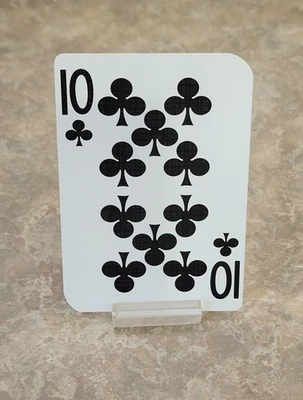 Lot of 30 Clear Acrylic Slotted Sign Blocks – Tabletop Price Tag / Label Holders - Image 1 of 3