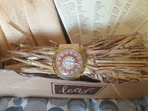 Swatch Watch 1993 Rare Pop RWZ108 Leaf Brand - Picture 1 of 15