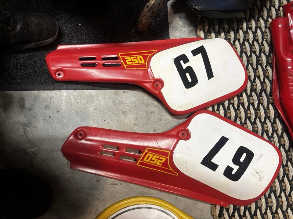 Maico Dirt Bike Number Plates - Image 1 of 1