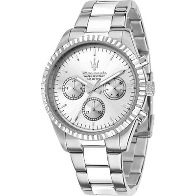 Orologio Maserati Competizione Multifunzione uomo R8853100041 Acciaio 43mm Watch - Immagine 1 di 3