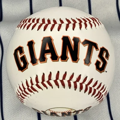 San Francisco Giants Logo Fotoball 2002 Souvenir Baseball Ball - Image 1 of 4