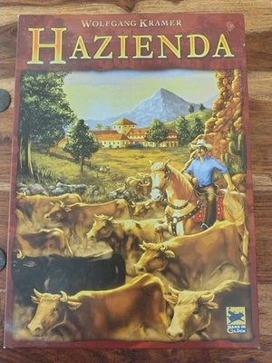 Hacienda / Hazienda Board Game Rio Grande Games 100% Complete, Award Winner - Image 1 of 4