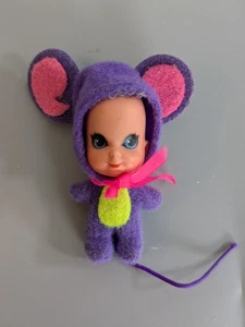 Vintage Mattel Liddle Kiddles MISS MOUSE As is - no pin, missing hair - Bild 1 von 3