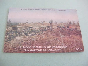 WW1 Battle Pictures Daily Mail Series II No 10 Postcard - Picture 1 of 2