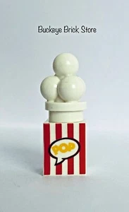 NEW Lego POPCORN Bag Minifig Movie Snack Food - Picture 1 of 3
