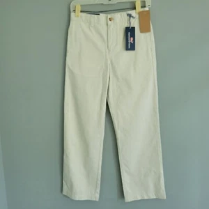 Vineyard Vines Club Chino Pants, Girls 12, Off White (Stone) NEW - Picture 1 of 8