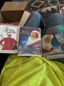 The Santa Clause 1 2 & 3 (DVD Set 1994 Trilogy) Tim Allen Christmas Comedy Claus - Picture 1 of 1