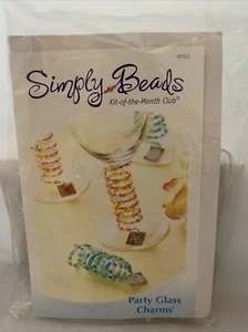 Annie's Simply Beads Kit of the Month Club Party Glass Charms Set #BD022 Costal - Picture 1 of 4