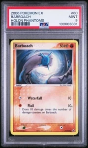 PSA 9 MINT Pokemon Barboach 60/110 EX Holon Phantoms Non-Holo 2006 - Picture 1 of 2