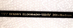 Lápiz sin usar "Hecho en EE. UU. DIXON'S ELDORADO copia indeleble 201-mediano" - Imagen 1 de 8