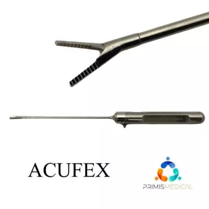 Acufex Zigarrengriff links gezackte rotierende chirurgische Schere 20° - Bild 1 von 3