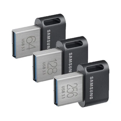 Samsung Fit Plus 64GB 128GB 256GB Mini USB Flash Drive USB3.1 Up to 300MB/s - Image 1 of 4