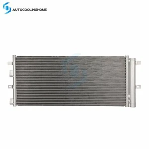 A/C AC Condenser Car Unit For 2013-2020 Ford Fusion Lincoln MKZ Aluminum + Drier - Picture 1 of 7