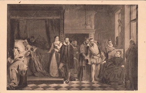 ORLEANS 13 Salons des Rathauses Gemälde des Todes von Franz II. - Bild 1 von 1