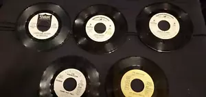 5 THE ASSOCIATION PROMOS 7" 45 RPM Records VG Condition (All five one money!) - Picture 1 of 11