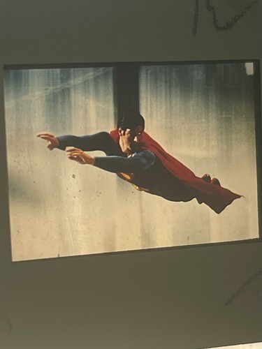 SUPERMAN - Christopher Reeve - 35mm Transparency EXTREMELY RARE! | eBay