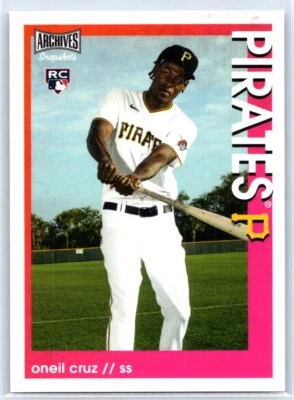 2022 Topps Archives Snapshots #26 Oneil Cruz - Image 1 of 2