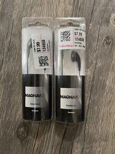2-Magnavox Earphones Earbuds, brand new in package. Silicon Comfort Band 13mm - Picture 1 of 2