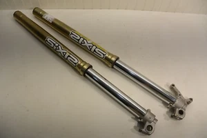 2007 Suzuki RMZ250 RMZ 250 Front Forks Tubes 51103-10H00 51104-10H00 0340 - Bild 1 von 10