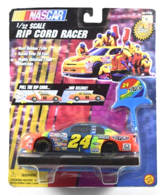 Jeff Gordon #24 Dupont Monte Carlo Toy Biz 1/32 Rip Cord Racer - Image 1 of 4