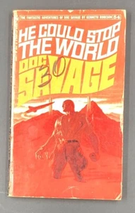 Doc Savage He Could Stop the World. #54. Nov. 1970. Bantam Paperback - Imagen 1 de 8