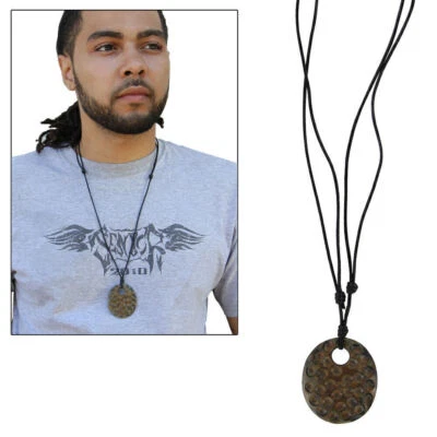 Collar Colgante Cuerno Largo Moda 15.75" Joyería Hecha a Mano Foto 1 de 4