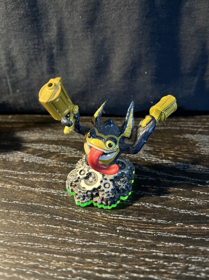 Skylanders Spyro's Adventure Legendary Trigger Happy Figure + Tarjeta Adhesiva Código Foto 1 de 1