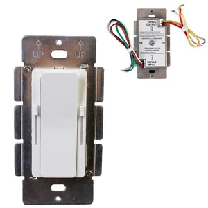 Controlador LED regulable 24v listado por UL e interruptor atenuador CCT balancín 2 en 1 para luz LED - Imagen 1 de 5