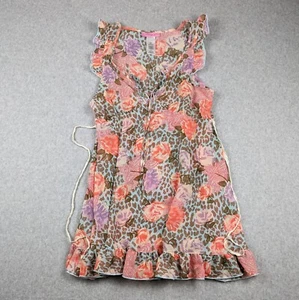 Flüstern Kleid Nachthemd Medium Häkelspitze Rüschen Blumen Strand Intim - Bild 1 von 8