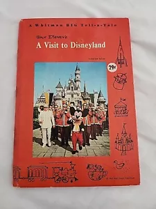 Vintage Walt Disney’s A Visit to Disneyland 1965 Whitman Publishing - Picture 1 of 5