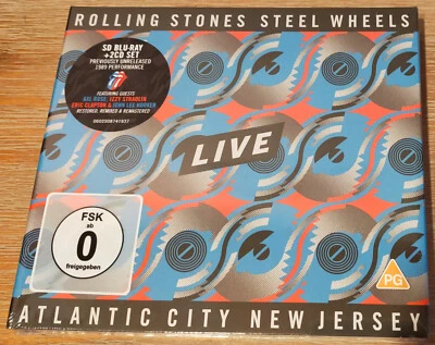 ROLLING STONES Steel Wheels Live Atlantic City New Jersey 2CD + Blu-Ray 2020 - Bild 1 von 2