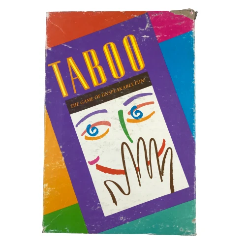 Taboo Vintage Game 1990 Milton bradley - Image 1 of 4