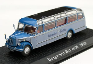 Borgward BO 4000 Reisebus Bj. 1952 ,"Senderismo Falke ",Azul,Ixo-Modell Im M.1 - Imagen 1 de 6