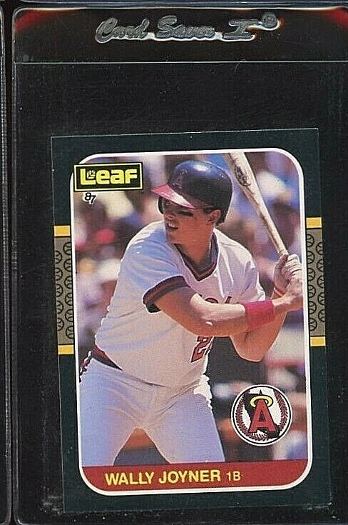 1987 LEAF #252 WALLY JOYNER ROOKIE RC CALIFORNIA ANGELS  - Image 1 of 1