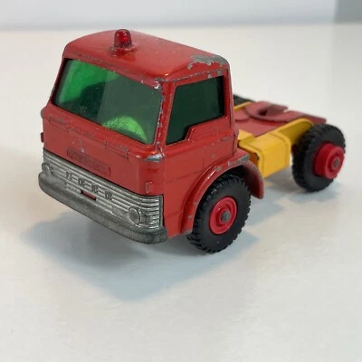 VTG Lesney Matchbox King Size Ford Tractor Truck Cab Only Missing 1 Tires Rig - Image 1 of 4