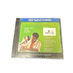 Grade 3 3rd GO MATH Florida Benchmark Practice and Test Generator CD - Bild 1 von 2
