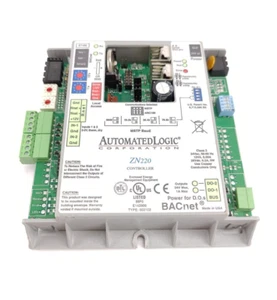 AUTOMATEDLOGIC CORPORATION ZN220 BT485 BACNET CONTROLLER D.O.s - Picture 1 of 3