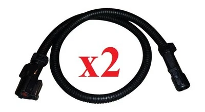 DOIS 86-09 Ford Mustang 12" O2 sensor de oxigênio extensão chicote de fios com conectores - Imagem 1 de 2