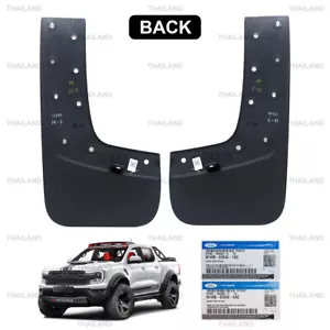 Rear L+R Splash Mud Guards Flaps For Ford Ranger Raptor Next-Gen 2023 - 2025 - Picture 1 of 10