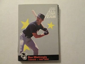 1987 Fleer All Star Team Insert Set  w/Don Mattingly,Kirby Puckett,Tim Raines - Picture 1 of 2