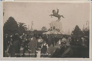 56057 -- CARTOLINA d'Epoca - LA SPEZIA città: Viale Garibaldi FOTOGRAFICA 1913 - Picture 1 of 1