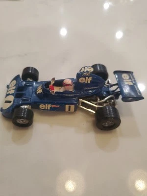Vintage Corgi ELF Tyrrell Ford 006/2 Great Britain  Race Car 1:43 4” - Image 1 of 3