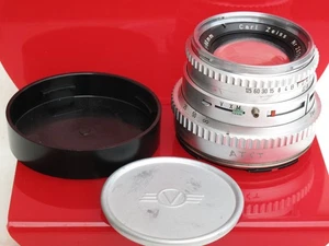 Hasselblad C chrome 80mm f:2.8 Planar lens with caps, US SELLER "LQQK" - Picture 1 of 5