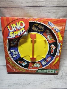 Vintage UNO SPIN Card Game - 2005 Mattel - COMPLETE with Instructions - Picture 1 of 12