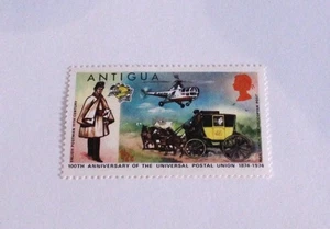 Antigua - 1974 Anniversary of the Universal Postal Union Postage Stamp - Picture 1 of 2