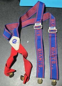 Vintage Rare New York Giants Suspenders - Picture 1 of 5
