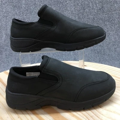 Zapatos Lands End para mujer 8,5 B sin cordones negros informales cómodos punta redonda TopLands Foto 1 de 4