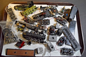 Large Lot of HO Scale Locomotive Parts Couplers Repair - Picture 1 of 8