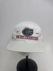 Cappello SnapBack Vintage 1995 SEC Champions Florida Gators The Game Tag - Foto 1 di 10